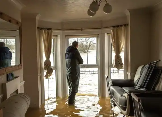 water damage restoration service New Washington